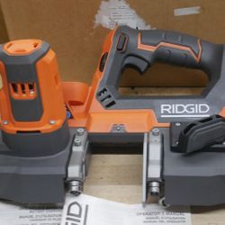 RIDGID Compact Band Saw R8604 Kit 18V Cordless Keyless Blade 4AH  Battery Charger R86093 NEW NO BOX .  