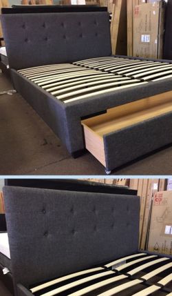 Storage bed frame