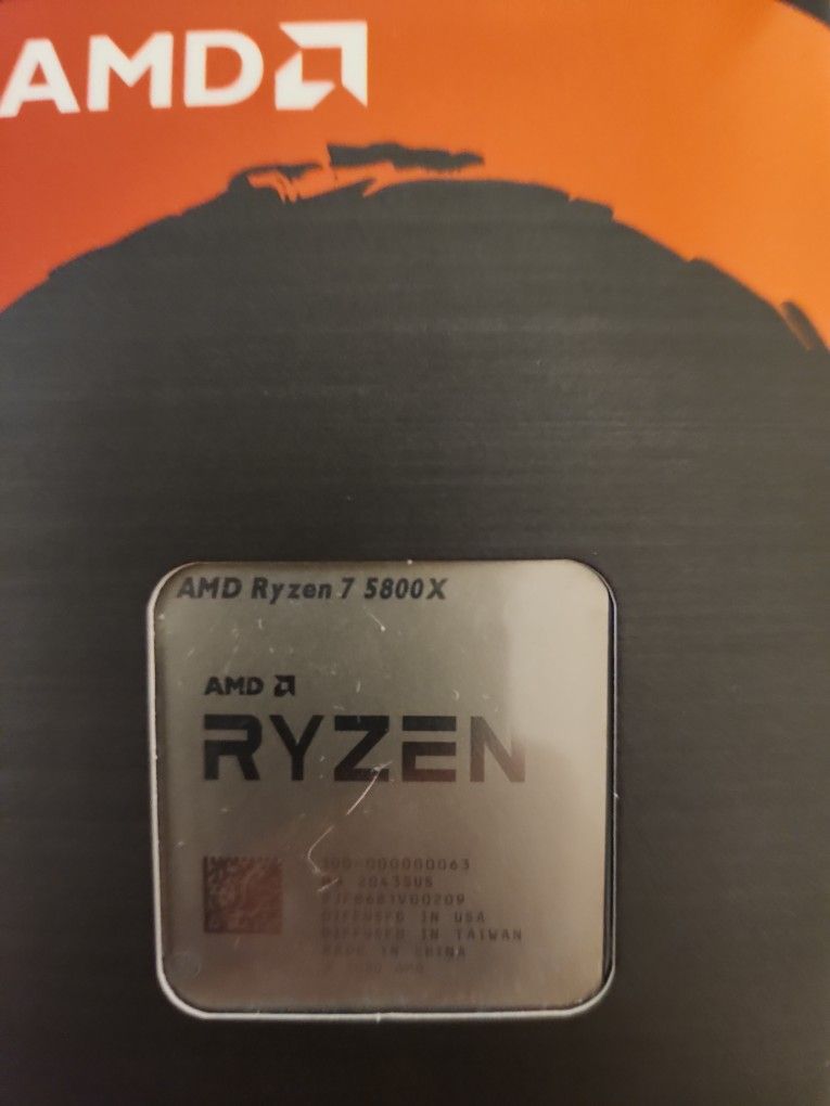 AMD Ryzen 7 5800X 8-core, 16-Thread Unlocked