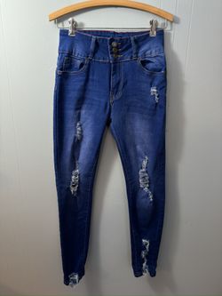 Women’s Junior Vince Blue Co. Skinny Jeans. Size 3. Blue.