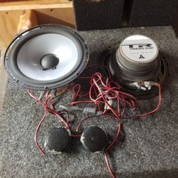 Jl Audio 6.5" Speakers AND tweeters