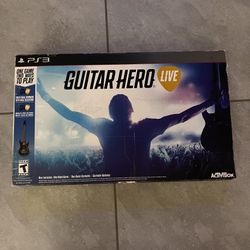 Guitar Hero Live PS4 PS5 Guitar, Dongle & Game for Sale in Phoenix, AZ -  OfferUp