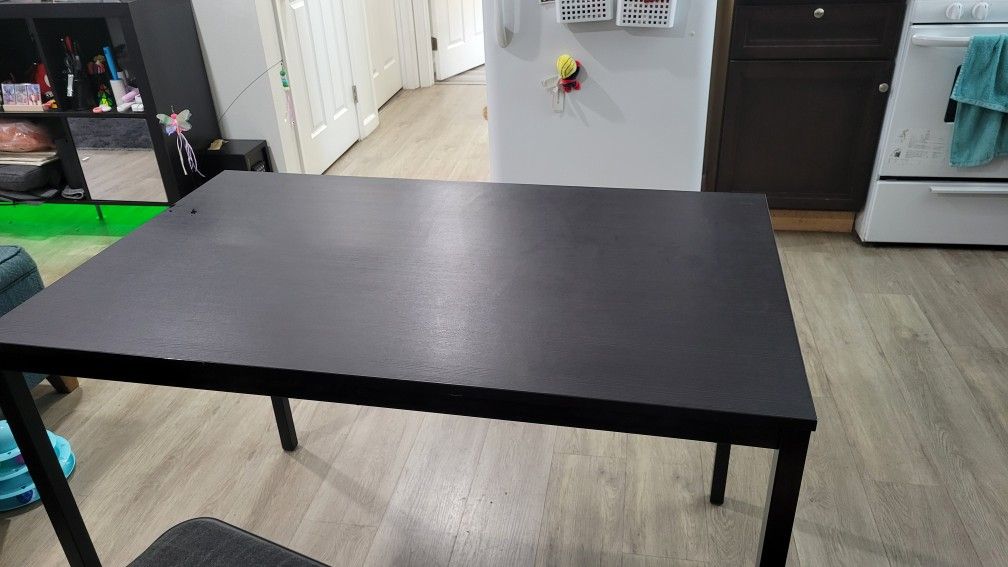 Black Ikea Table