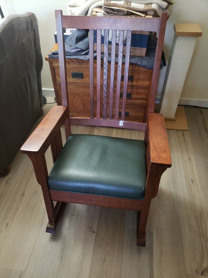 Mission Style Rocking Chair
