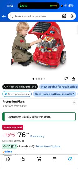 iPlay, iLearn Large Truck Engine Toy