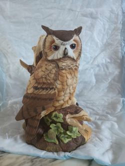 Royal Crown Signed Owl