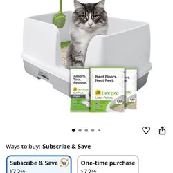 Tidy Cats Pellet Liter Box XL and Large Box 