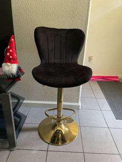 Black and Gold Chair