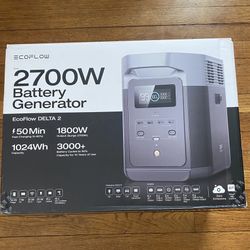 Ecoflow 2700w Battery Power Generator Inverter