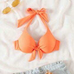halter neck bikini top