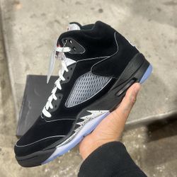 Jordan 5 Retro OG Black Metallic  Reimagined 2025 (size men 7-11) (size 1-7 GS)