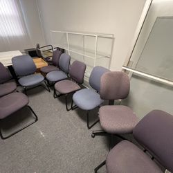12 Cushioned Chairs
