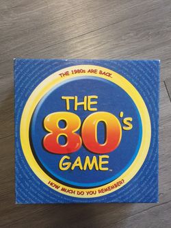 The 80’s board game