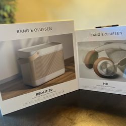 Bang & Olfusen Headphones And Wireless Speaker 