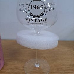 Wine glass perfect for Birthday 61