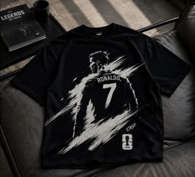 Limited Edition 2026 World Cup T-Shirt with Cristiano Ronaldo Design.