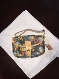 Dooney & Bourke Bumble Bee Wristlet