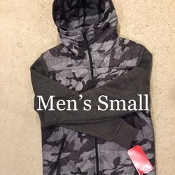 NORTH FACE / “SHADOW CAMO” Insulated Semi-Puffy Coat WATERPROOF Jacket w/ Hood / Men’s Small (S) / Retails $170 +Tax / Brand New w/ Tags!! / Camo
