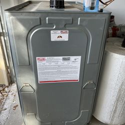 Fuel Tank, Buderus DHW Storage Tank, Nick Water Heater, And More For Sale