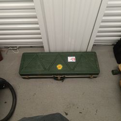 Green Hard Plastic Sports Case