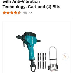 Makita
15 Amp 1-1/8 in. Hex Corded 70 lb. AVT Breaker Hammer 