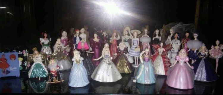 Huge Collection Of Barbie Ornaments (1980’s)