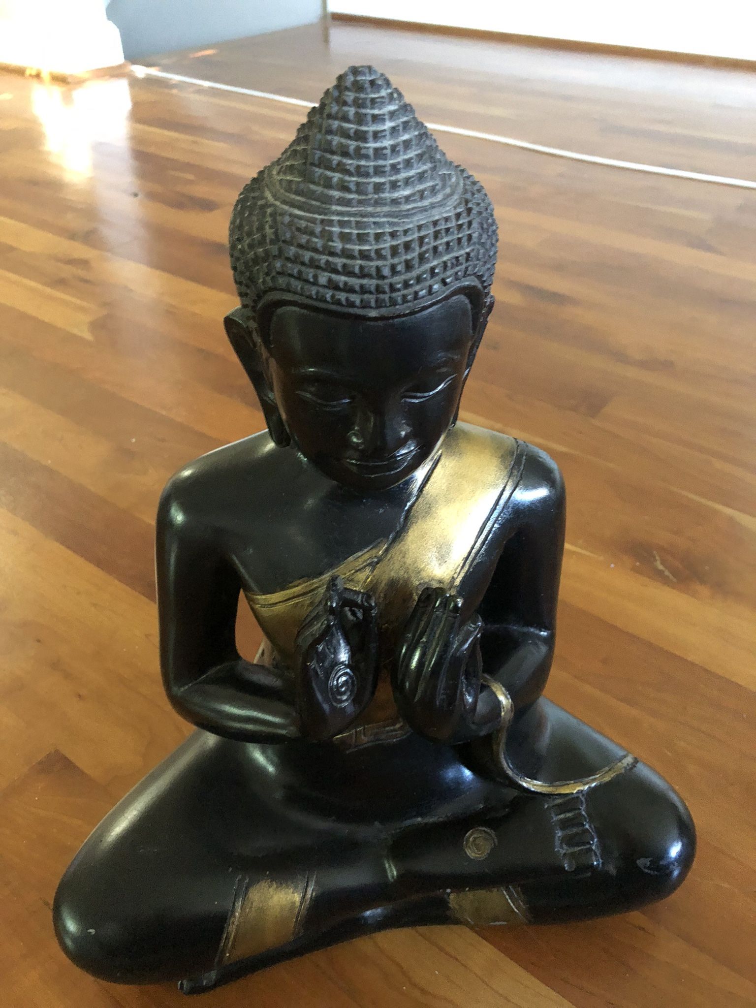 Wooden Buddha Statue