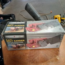 Electric Belt Sander 3"x21" by CHICAGO 
