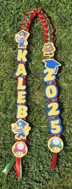 Super Mario Graduation Lei