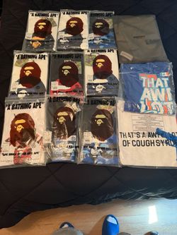 Reselling pack bape and essentials and alcs