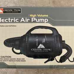 Electric air pump - high-volume