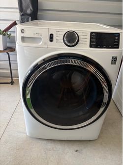 GE front load washer & dryer