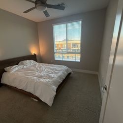 Queen Bed Frame - Crate & Barrel