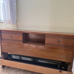 Mid Century Modern Storage Headboard And Frame