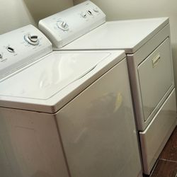 Washer And Gas Dryer $290
