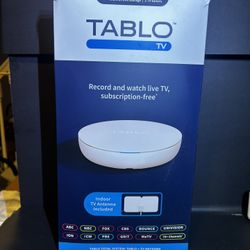 Tablo TV 4th Gen 2-Tuner Over-The-Air (OTA) DVR & 35-Mile Indoor TV Antenna - Watch, Pause & Record Live TV, News & Movies Throughout Your Home Over W