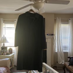 Black Buttoned Jacket 