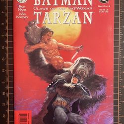2) “Batman/Tarzan: Claws of the Cat-Woman" No. 2 (October 1999)