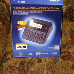 New Brothrr PT-D600 PC Connectable Label MAKER $100