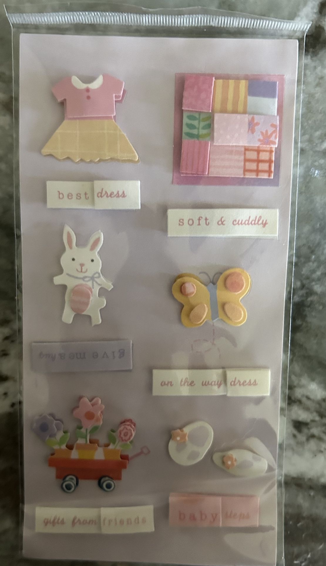Scrapbook Stickers (new)
