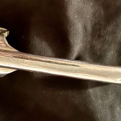 Vintage chromed Theodore Bargman Grab handle for trailer, RV, motor homes, Airstream, Boler