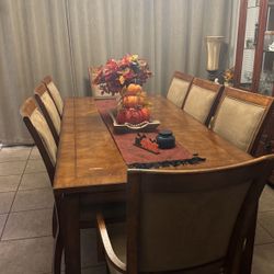 Dinning Table And China Cabinet