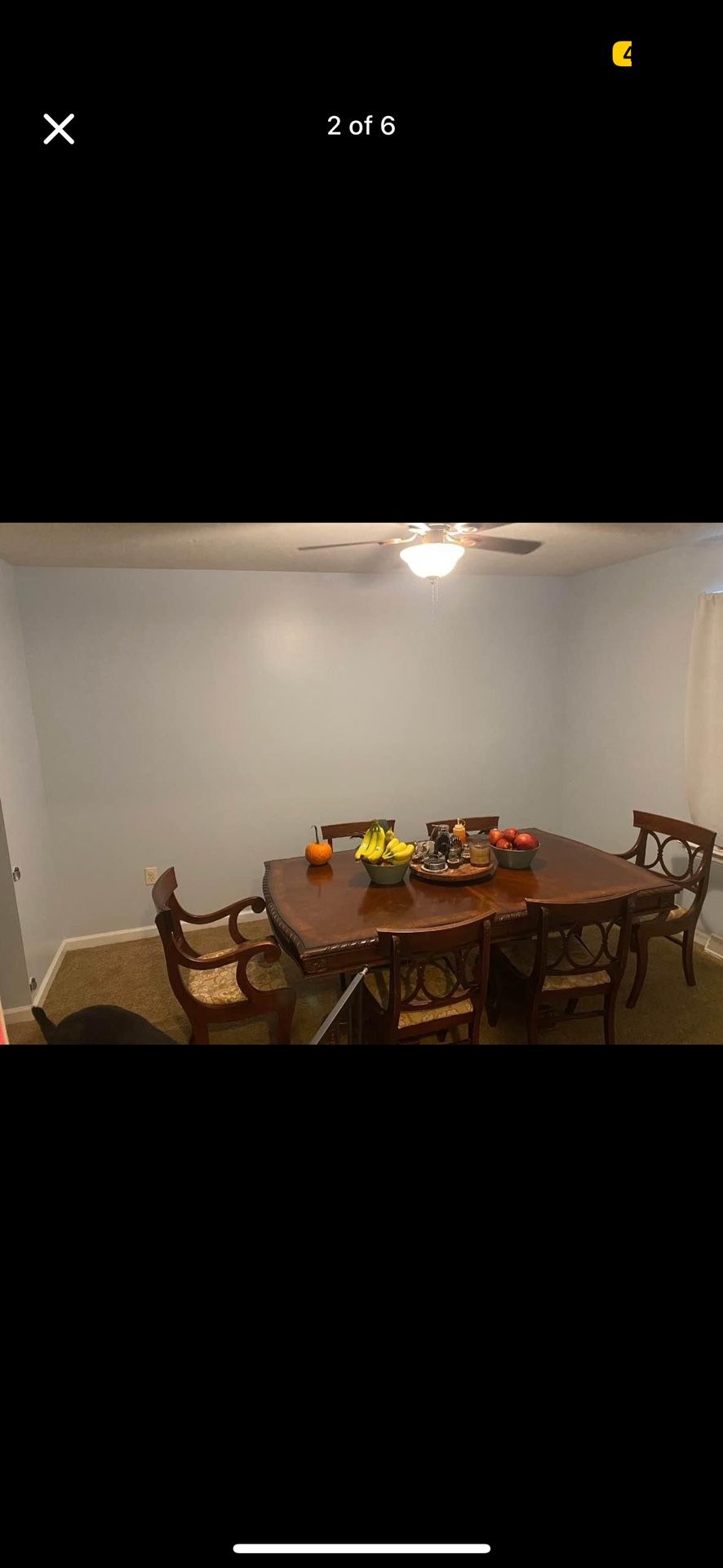 6 Person Wooden Table