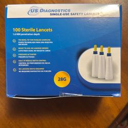 US Diagnostic Single Use Safety Lancets