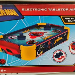 Spider Man Electric Air Hockey Table 