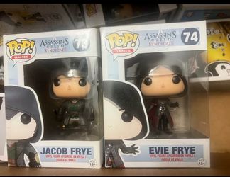 Assassin Creed syndicate Funko pops bundle