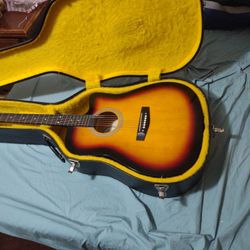 Beginner Acoustic Guitar With Hardcase 