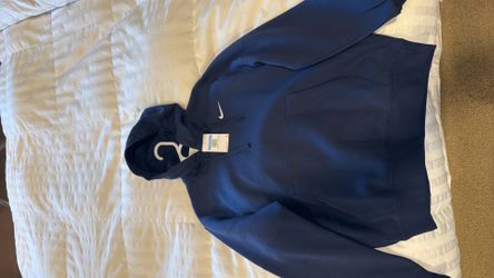 Blue Nike hoodie Medium