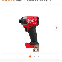 Milwaukee M18 FUEL 1/4" Hex Impact Driver - 2953-20 (Tool Only)