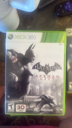 Batman  Arkham city 360 game